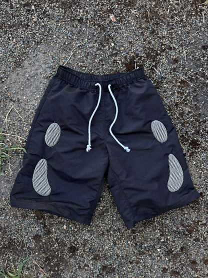 SHORT EN NYLON (NOIR)