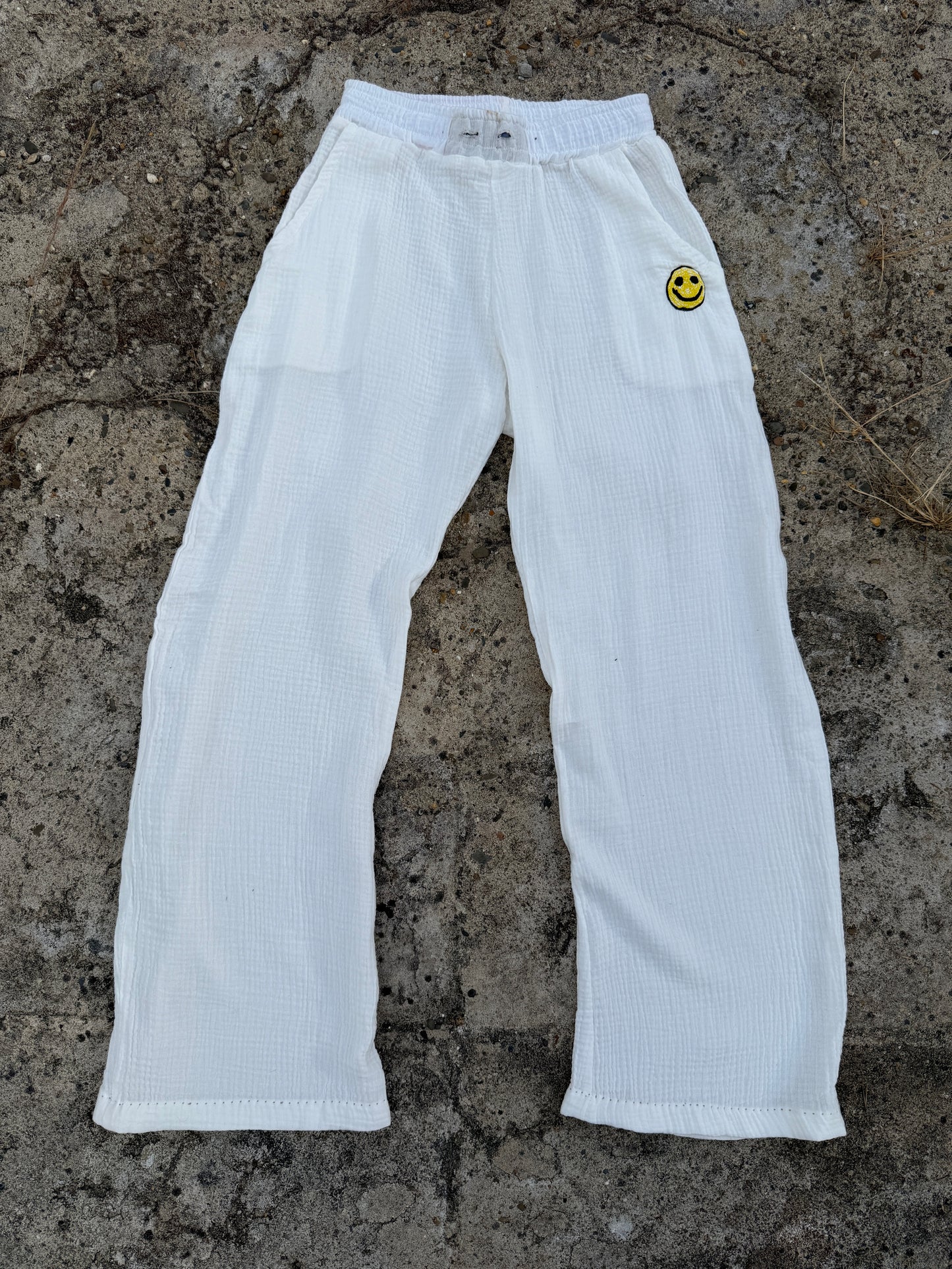 SUMMER GAZE PANTS (BLANC)