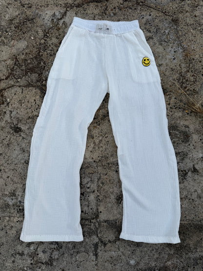 SUMMER GAZE PANTS (BLANC)