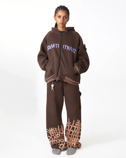 SHANTI THREAD HOODIE 